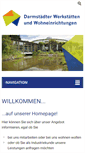 Mobile Screenshot of darmstaedter-werkstaetten.de